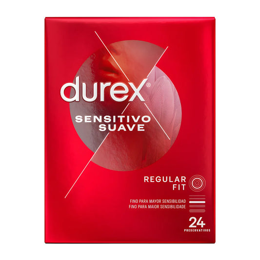 durex doux et sensible 24 unites