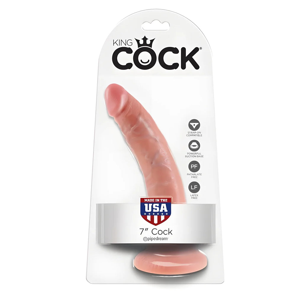 king cock 7 chair de gode 17 8 cm