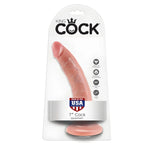 Gode réaliste ventouse King Cock en chair - Vignette | Adopt1toy