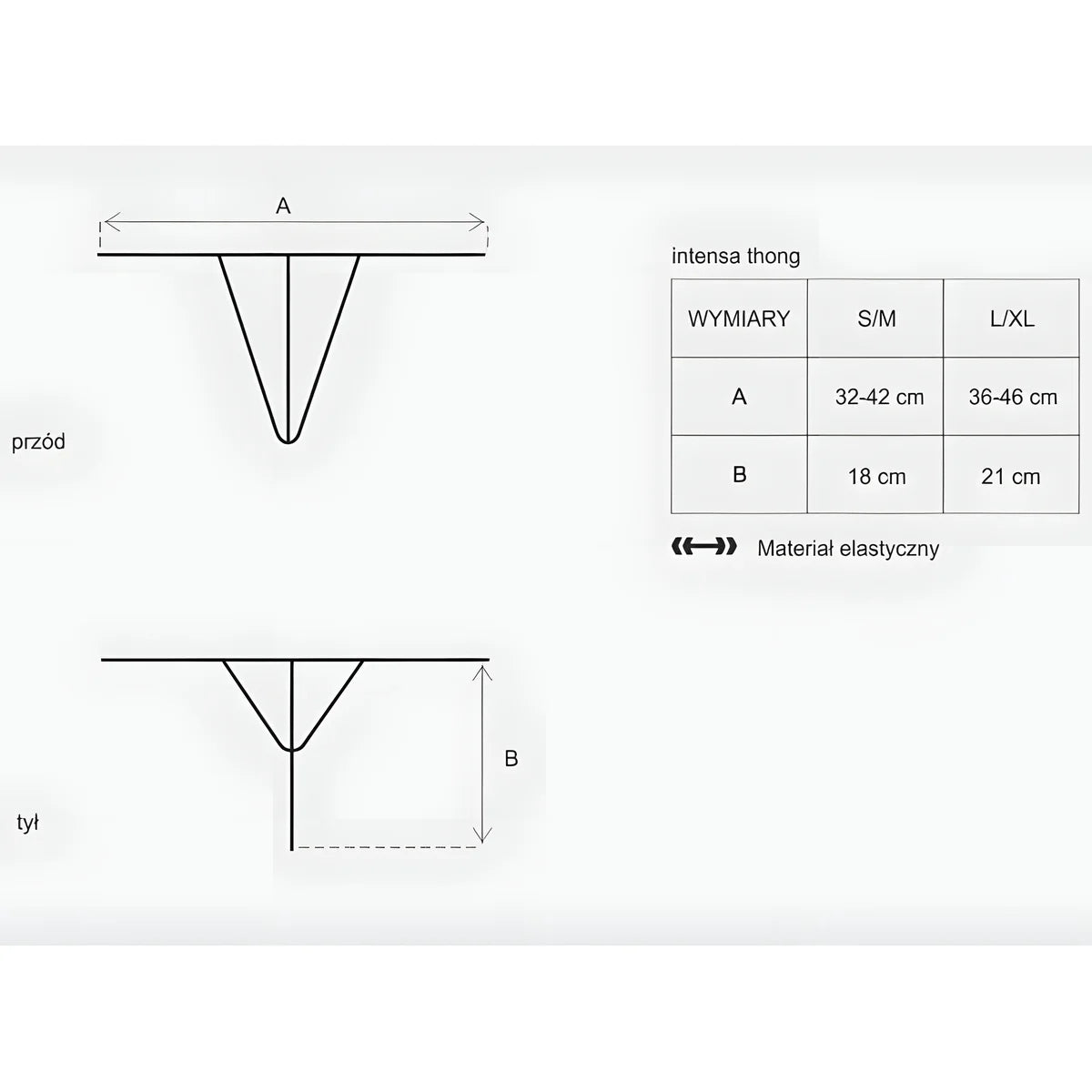 obsessive string intensa l xl