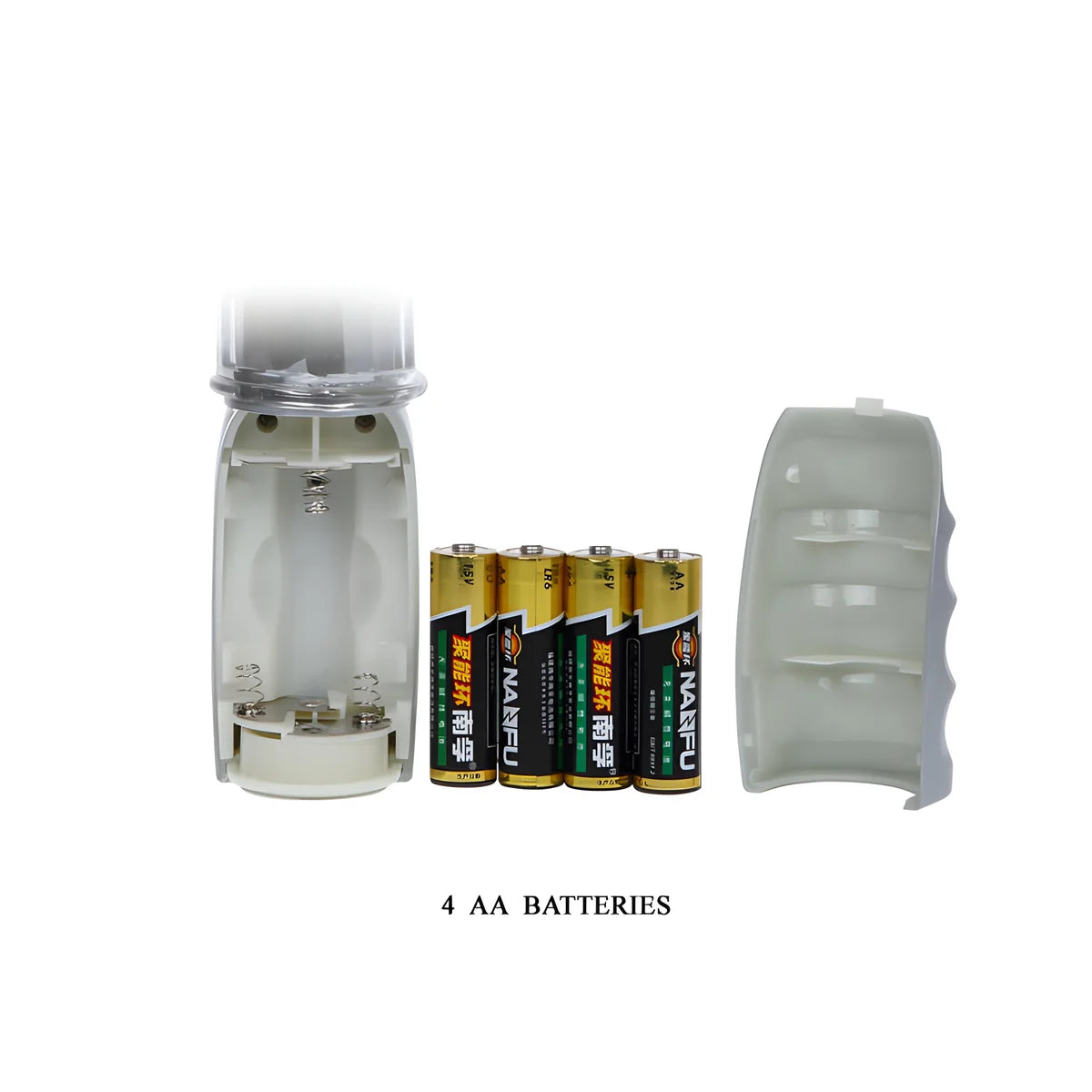 baile rotateur transparent missile amour 26 5 cm