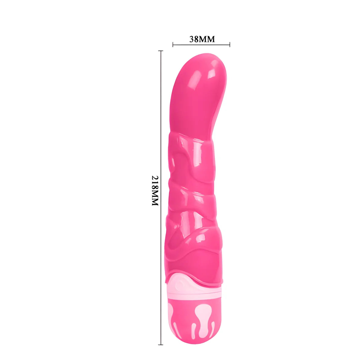 baile la bite realiste rose 21 8 cm