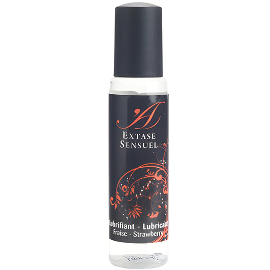extase sensual lubrifiant de voyage fraise 35 ml