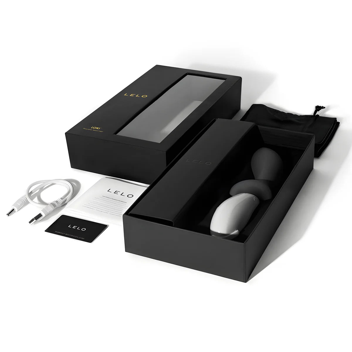 lelo vibrateur prostatique loki noir