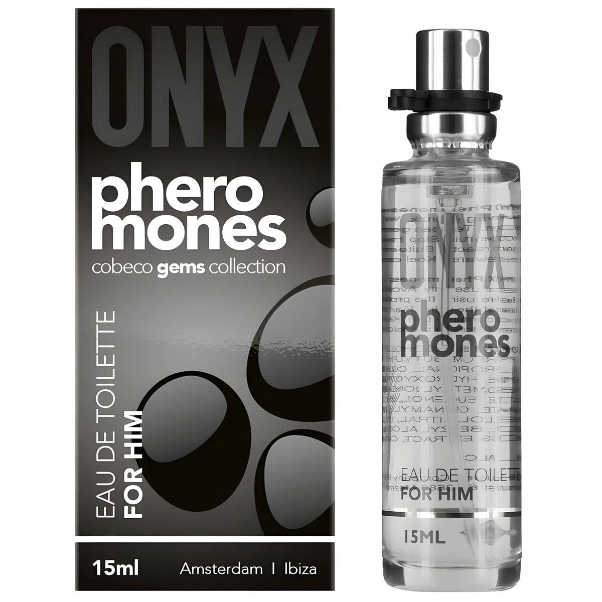 cobeco onyx pheromones eau de toilette pour lui 15ml