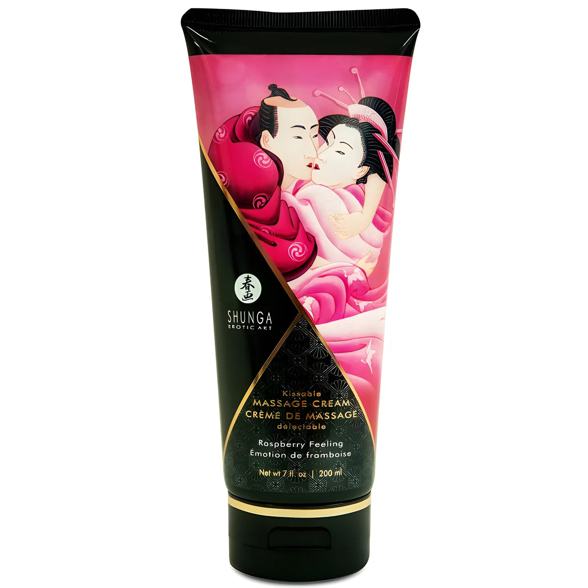 shunga creme de massage framboise 200 ml