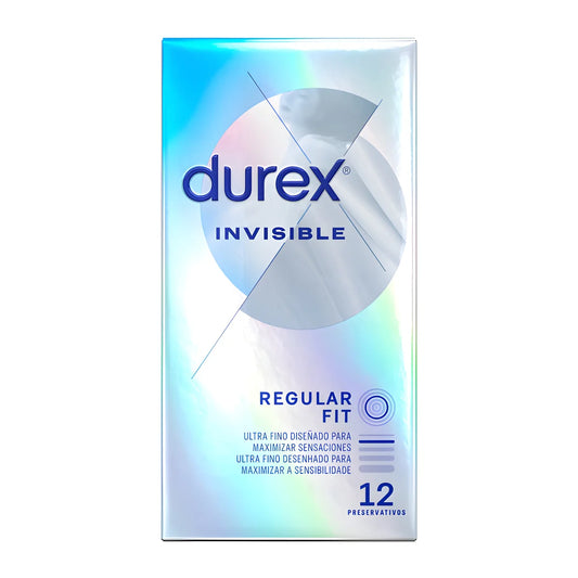 durex invisible extra mince 12 unites