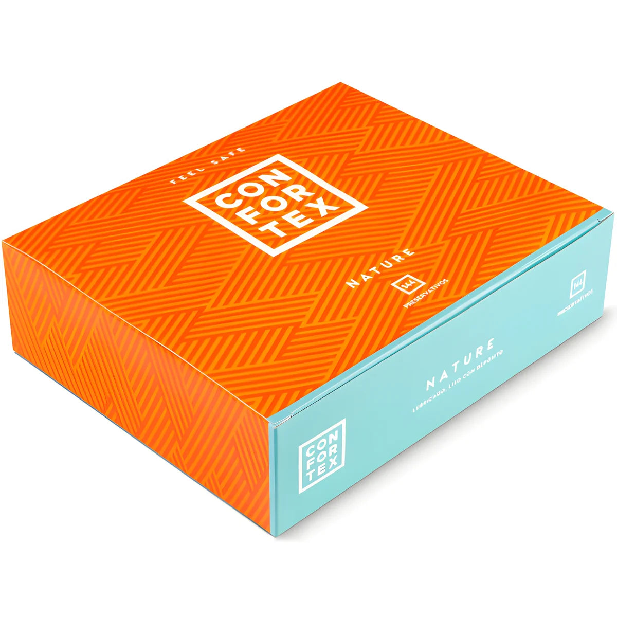 confortex condom nature box 144 unites