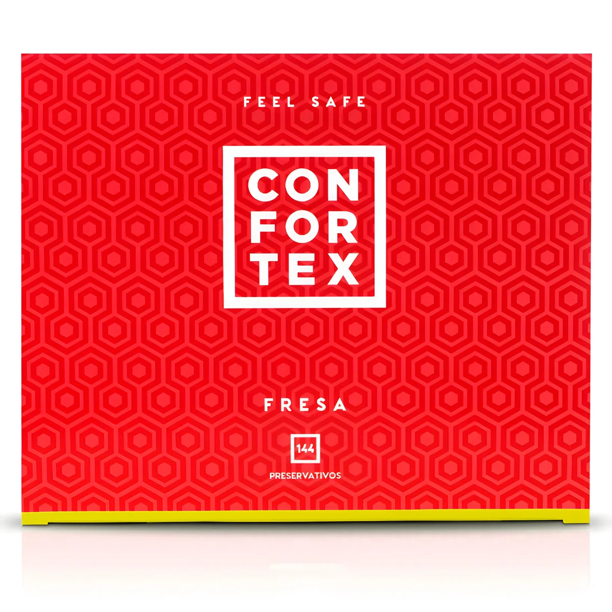 confortex condom fraise 144 unites