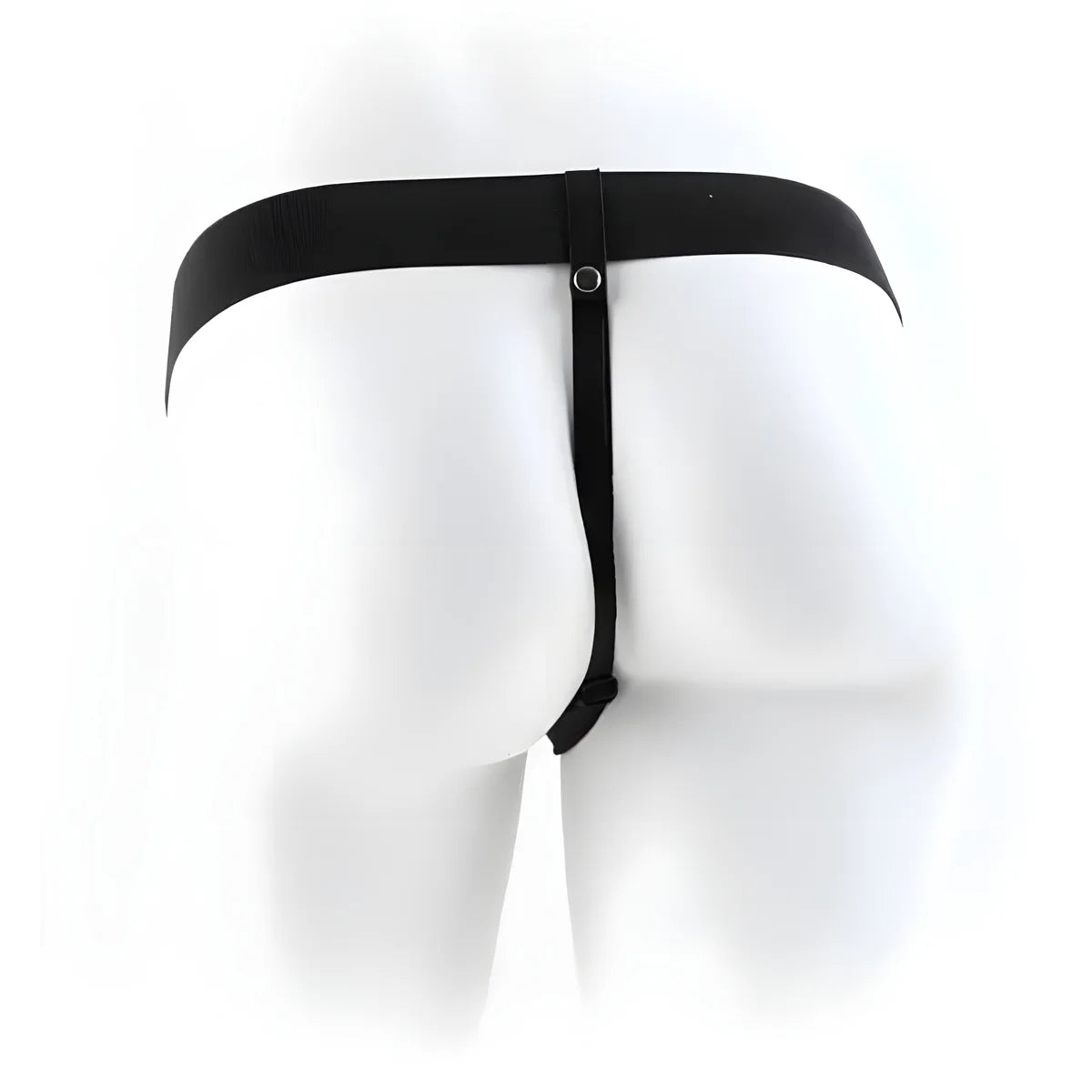 fetish fantasy series 7 strap on creux vibrant avec billes 17 8cm violet