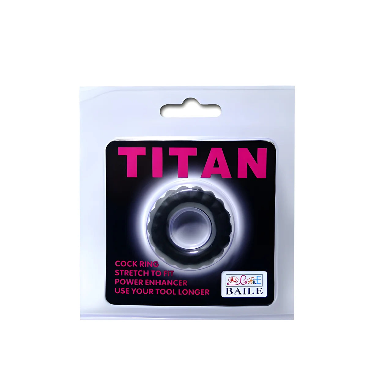baile cockring titan noir 2 cm