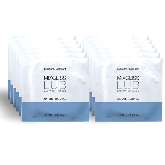 mixgliss lubrifiant naturel base deau 12 unidose 4 ml