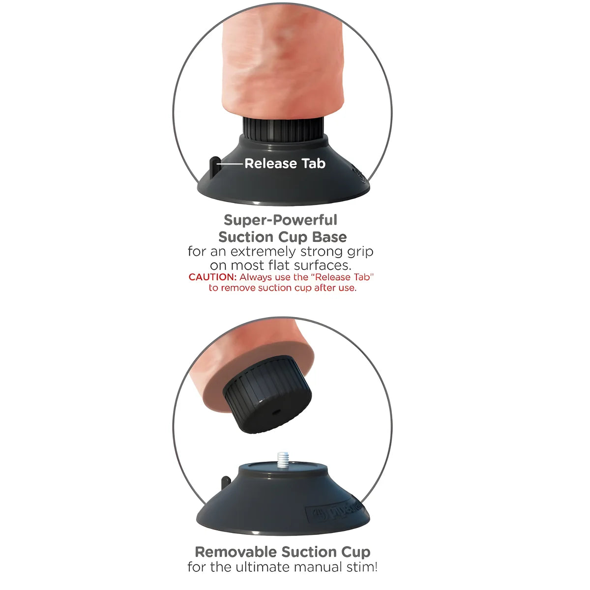 king cock gode vibrateur 23 cm naturel