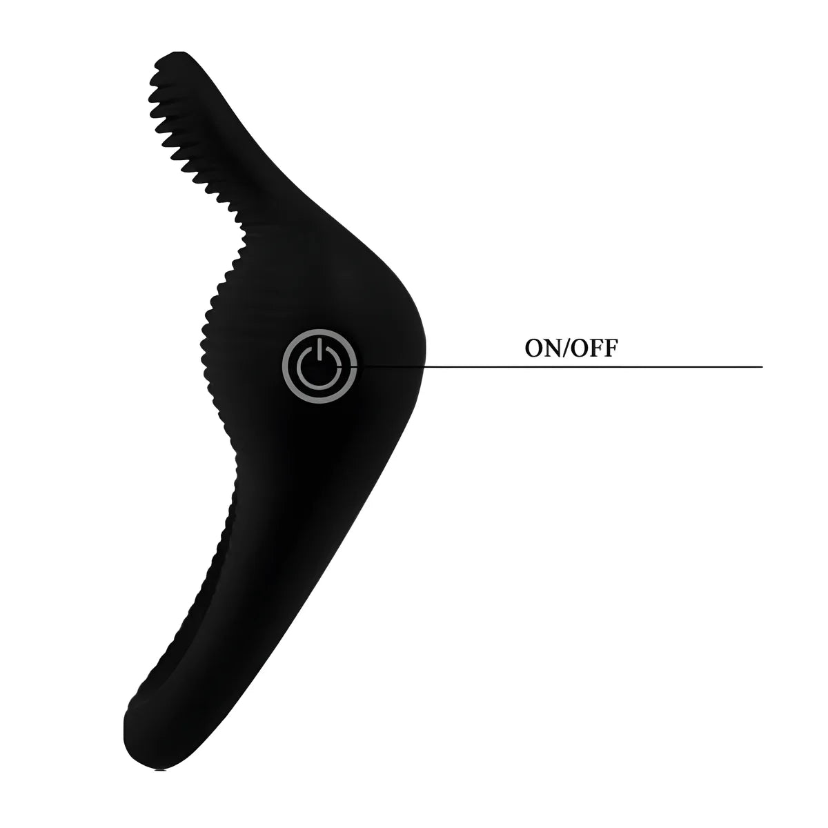 pretty love thimble anneau vibrateur noir