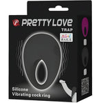 PRETTY LOVE - TRAP ANNEAU VIBRATEUR NOIR - Vignette | Adopt1toy