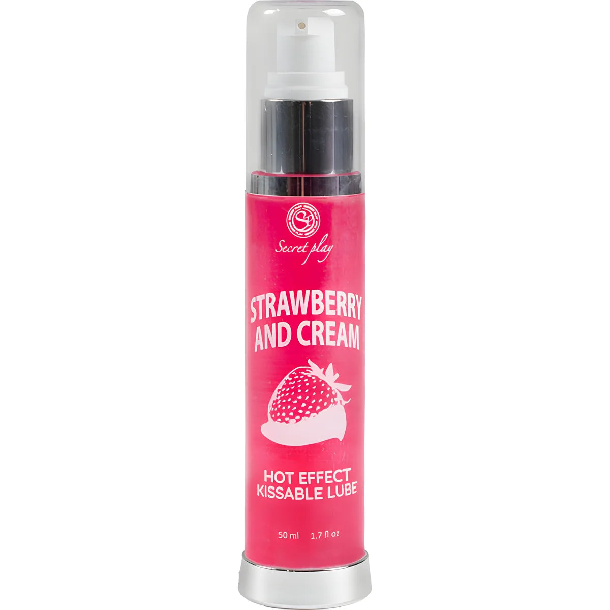 secretplay lubrifiant 2 1 effet chaleur fraise creme 50 ml