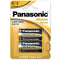 panasonic batterie bronze c lr14 2 unites