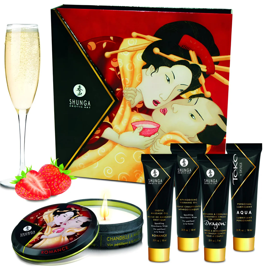 shunga kit secret geisha fraises et cava