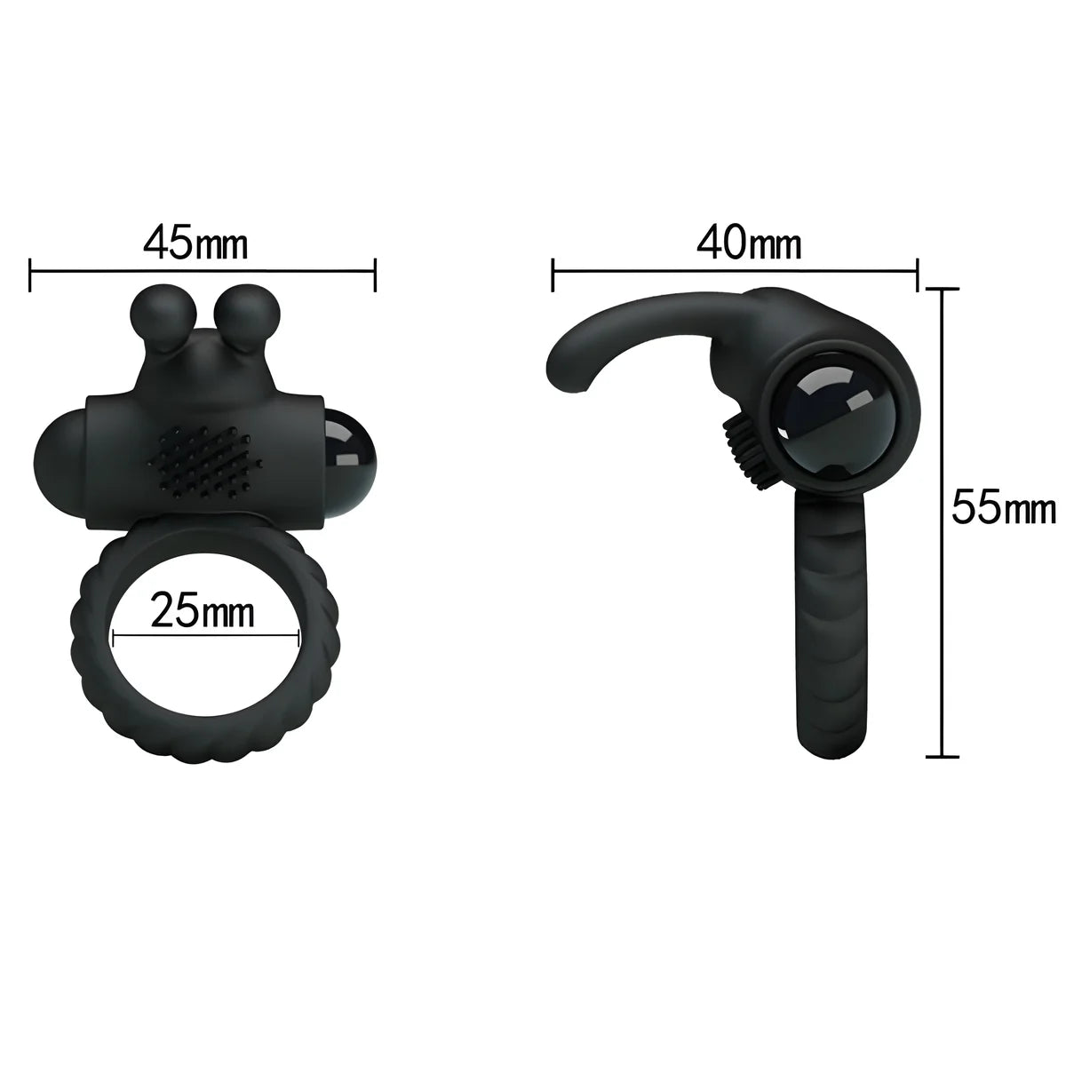 pretty love eudora anneau vibrant avec stimulateur