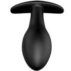 pretty love plug anal forme dancre silicone 12 modes de vibration noir