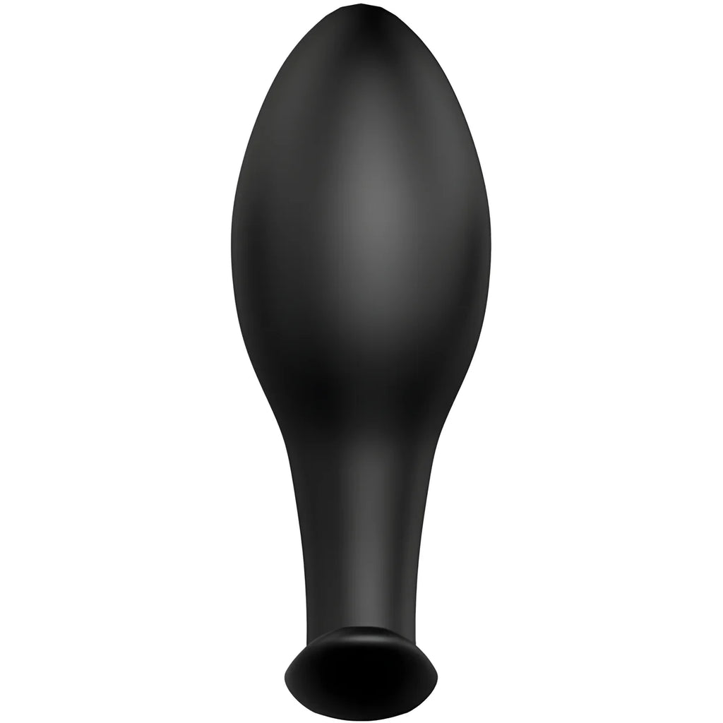 pretty love plug anal forme dancre silicone 12 modes de vibration noir