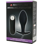 pretty love plug anal forme dancre silicone 12 modes de vibration noir