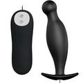 pretty love plug anal en silicone 12 modes de vibration noir