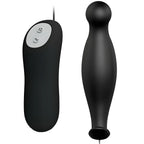 pretty love plug anal en silicone 12 modes de vibration noir