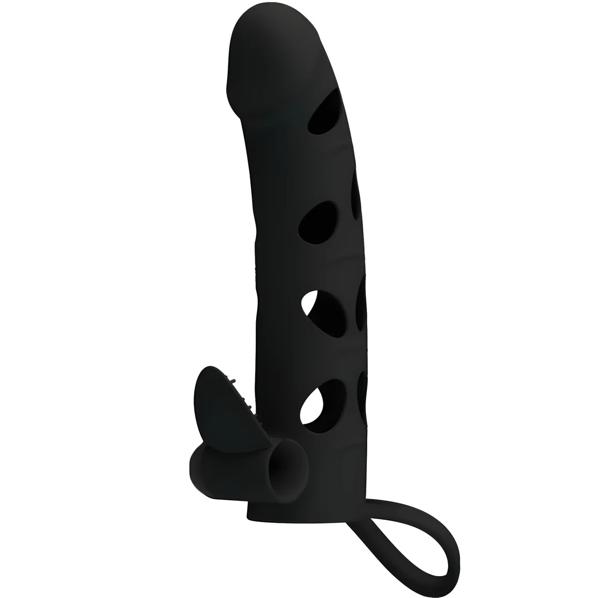 pretty love housse en silicone avec vibration 15 2 cm