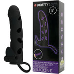 PRETTY LOVE - HOUSSE EN SILICONE AVEC VIBRATION 15.2 CM - Vignette | Adopt1toy