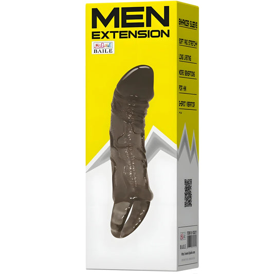baile gaine dextension de penis avec sangle pour testicules 11 5 cm