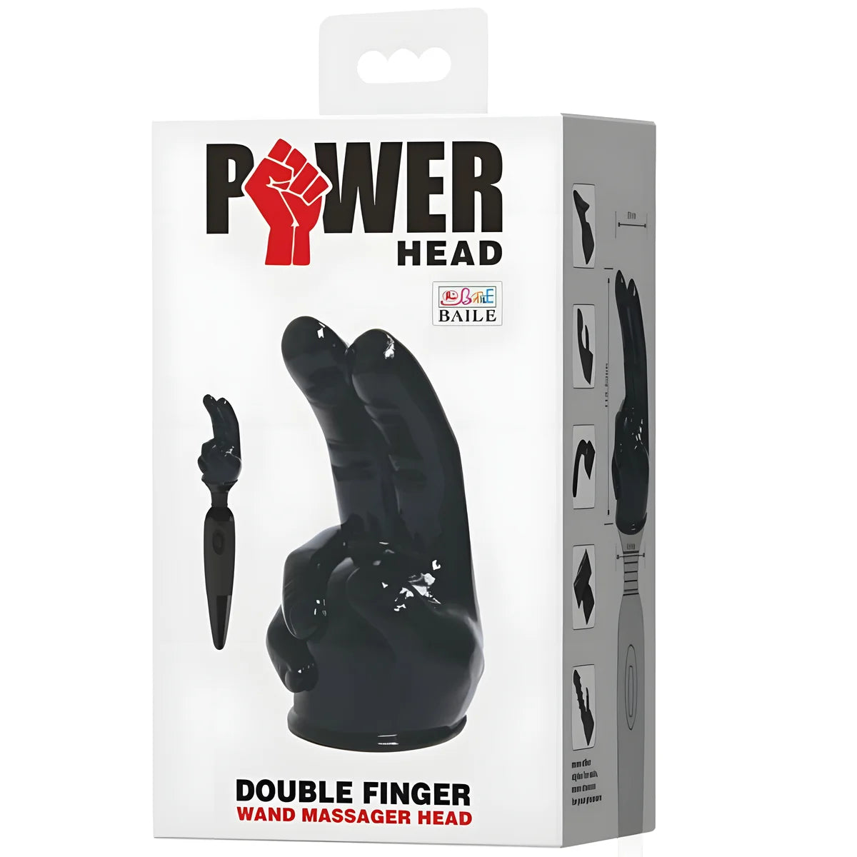 baile tete electriquetete interchangeable pour masseur de conception de main