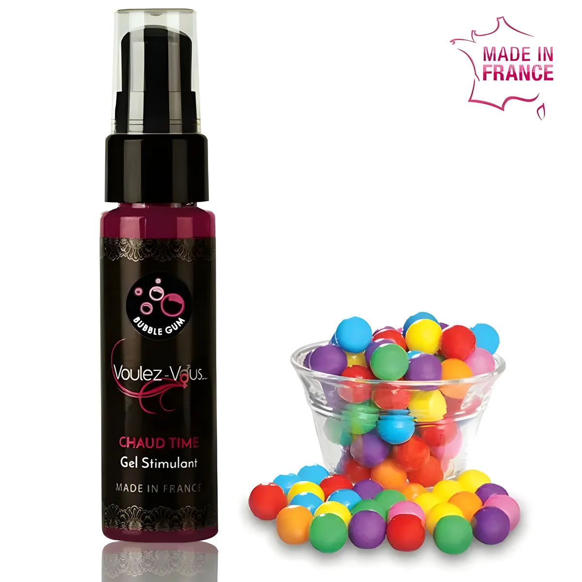 voulez vous gel stimulant saveur bubblegum 35 ml