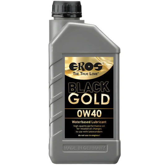 eros black gold 0w40 lubrifiant base deau 1000 ml