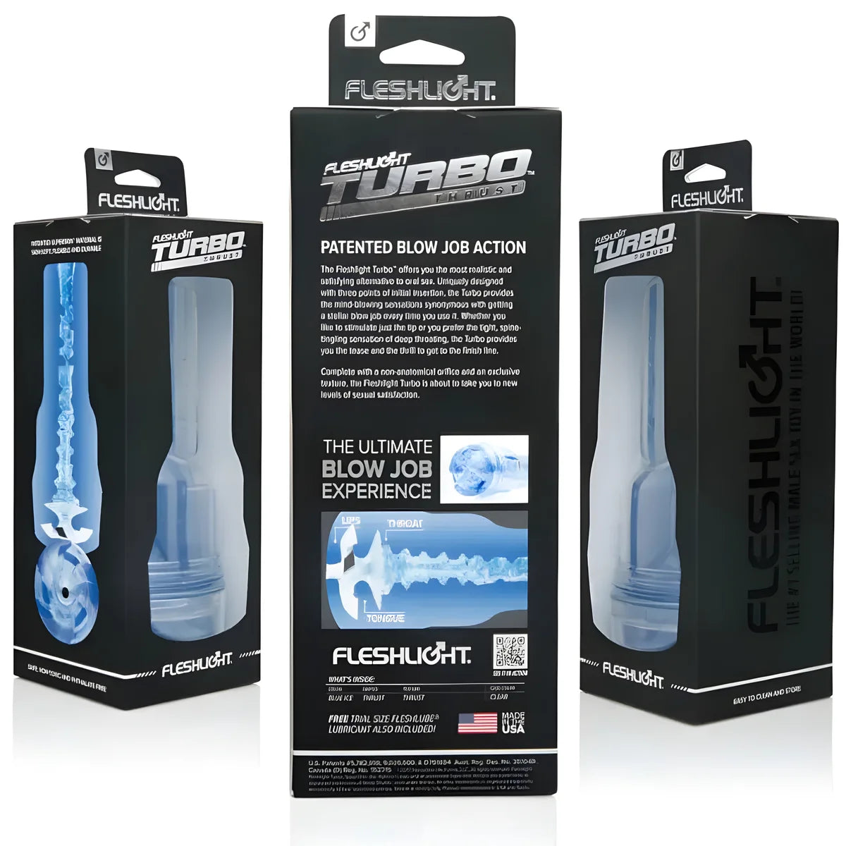 fleshlight turbo poussee bleu glace