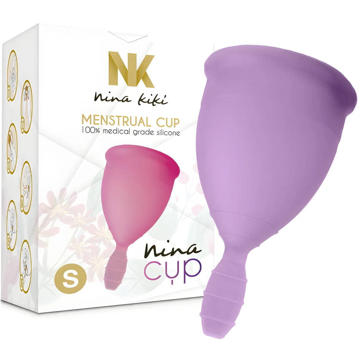 nina kiki coupe menstruelle violet taille s