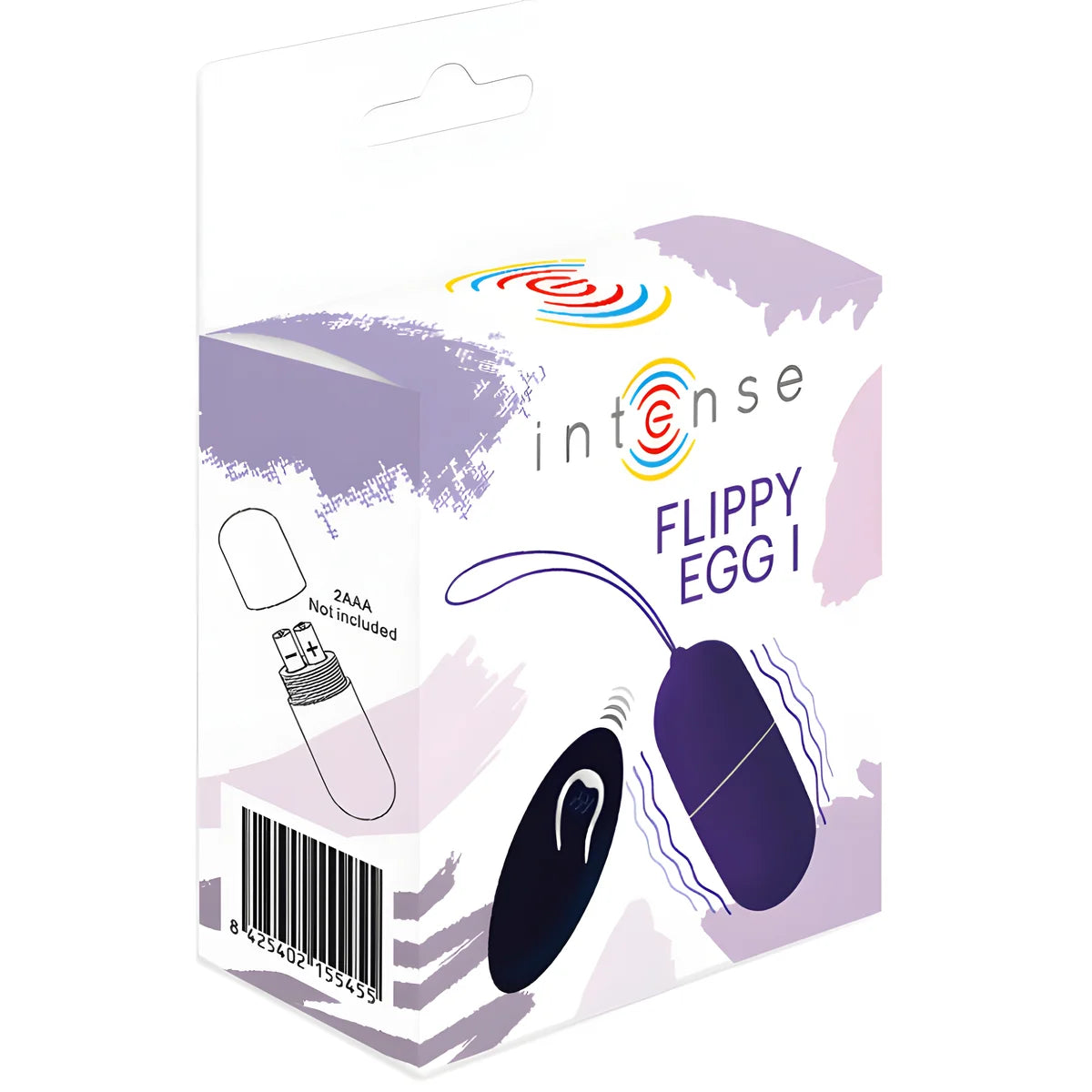 intense oeuf vibrant flippy i avec telecommande violet