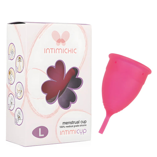 intimichic coupe menstruelle en silicone medicale taille s