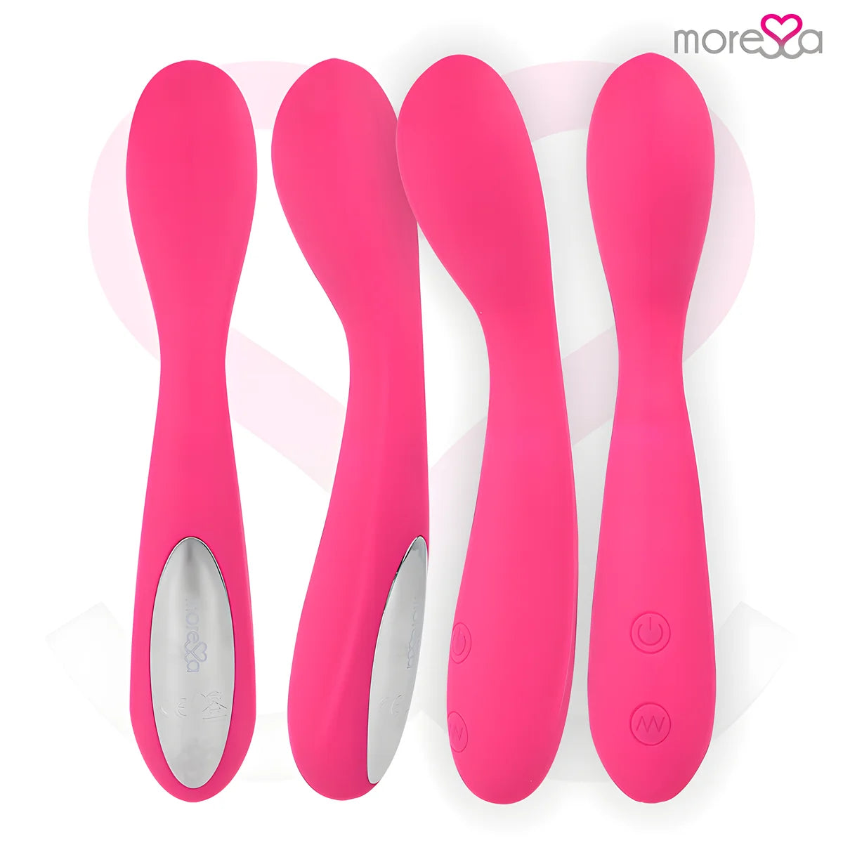 moressa druso rechargeable en silicone premium