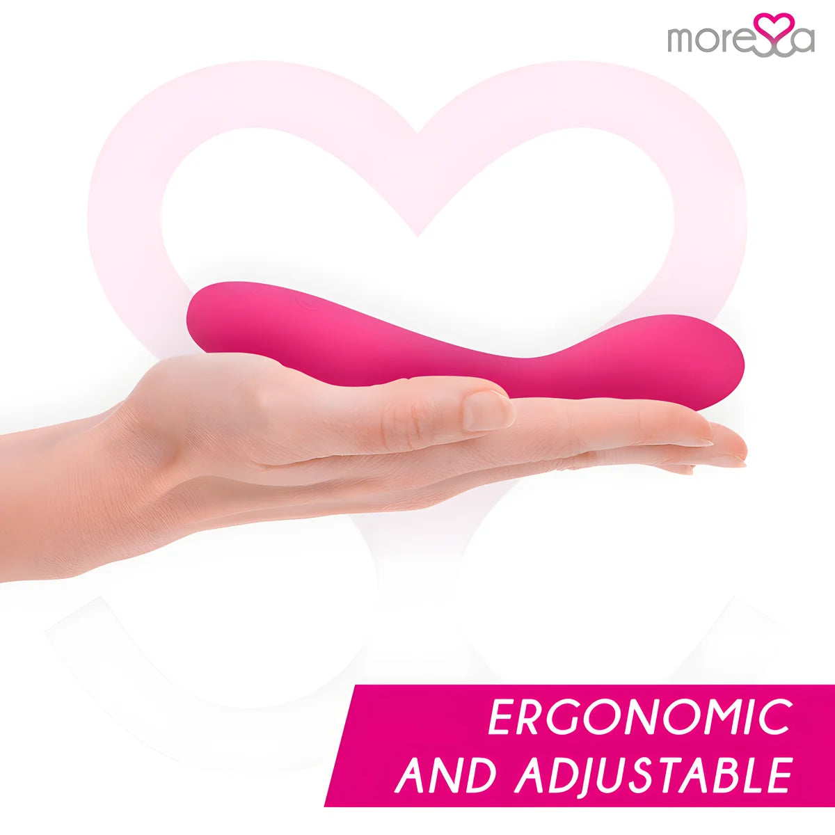 moressa druso rechargeable en silicone premium