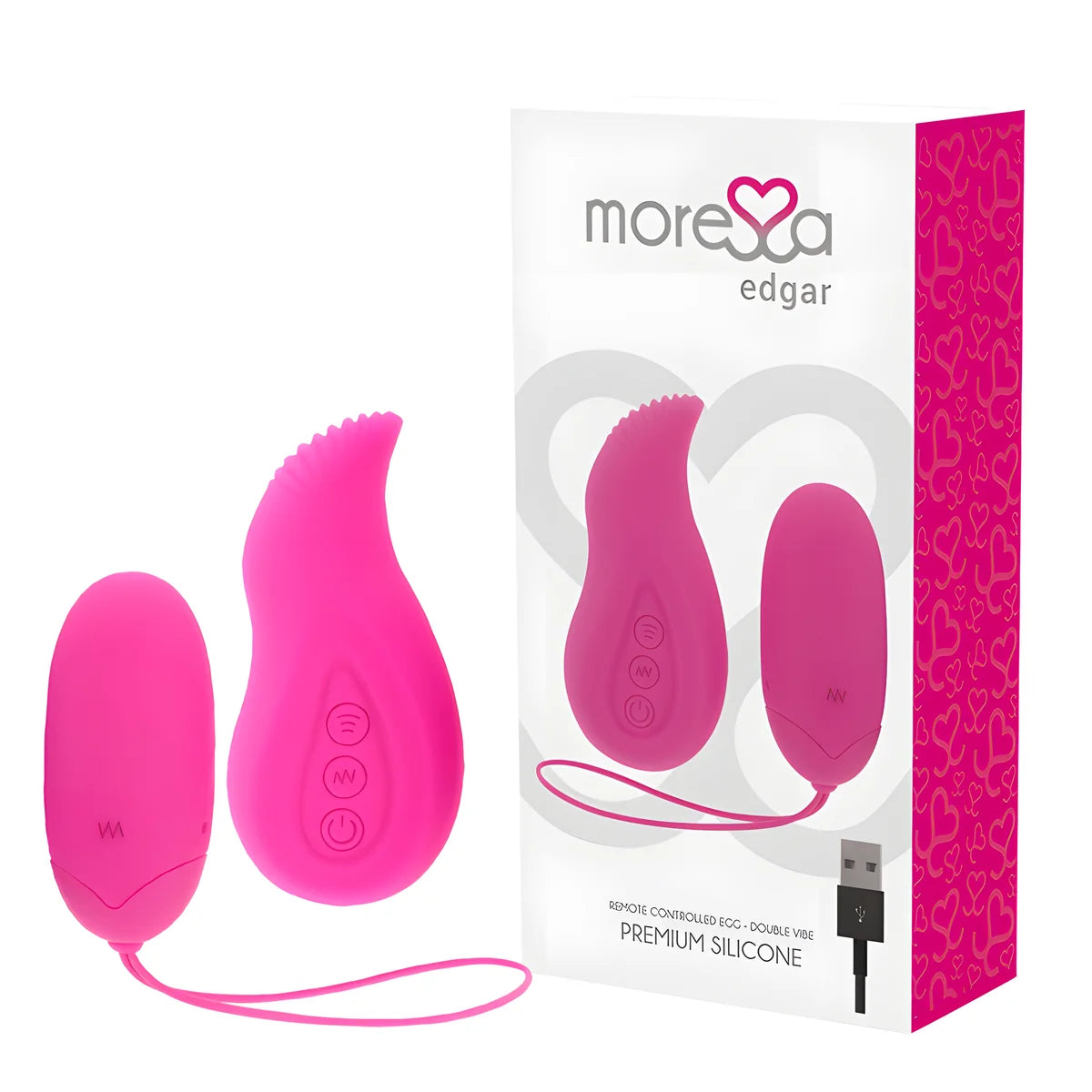 moressa telecommande en silicone edgar premium
