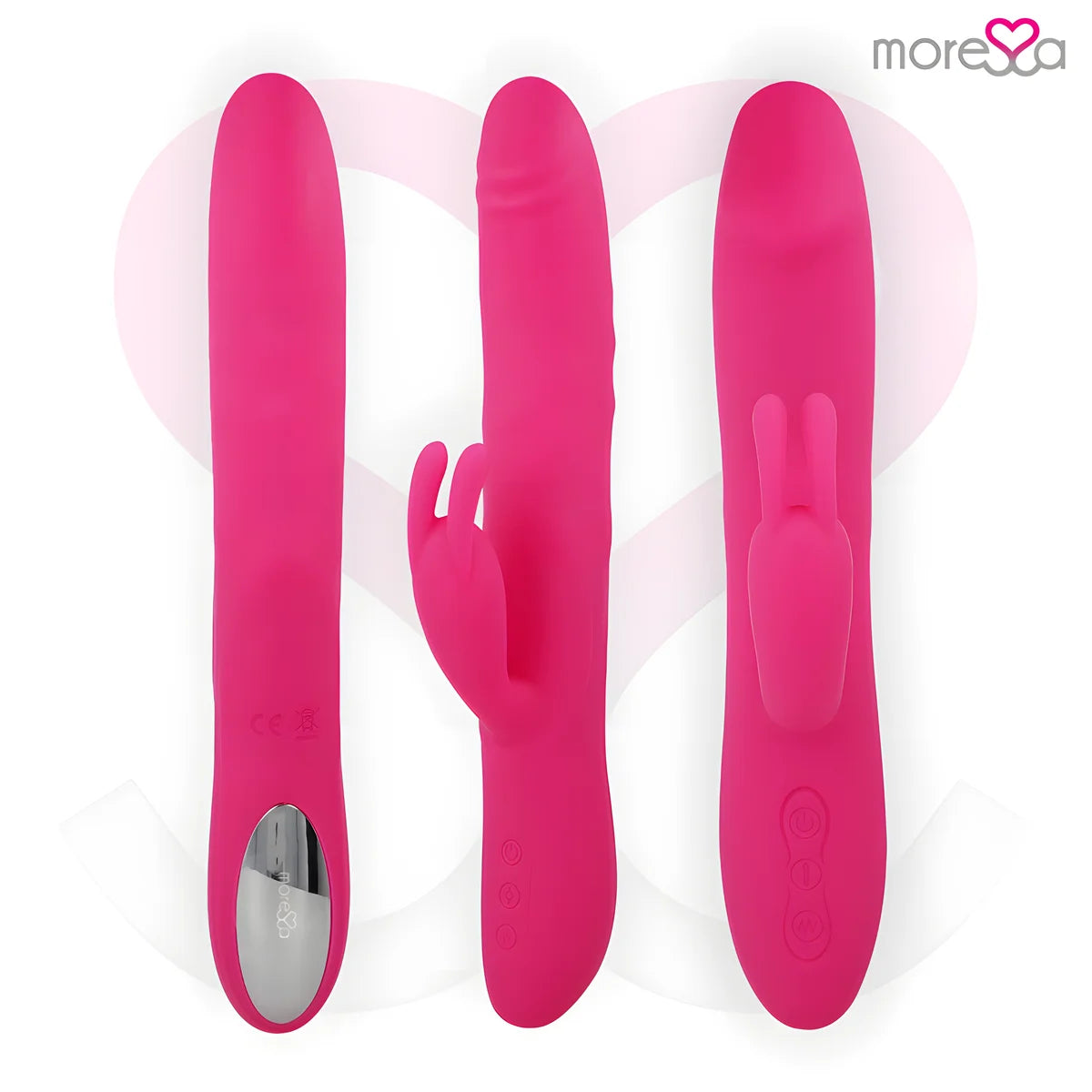 moressa molly rechargeable en silicone premium