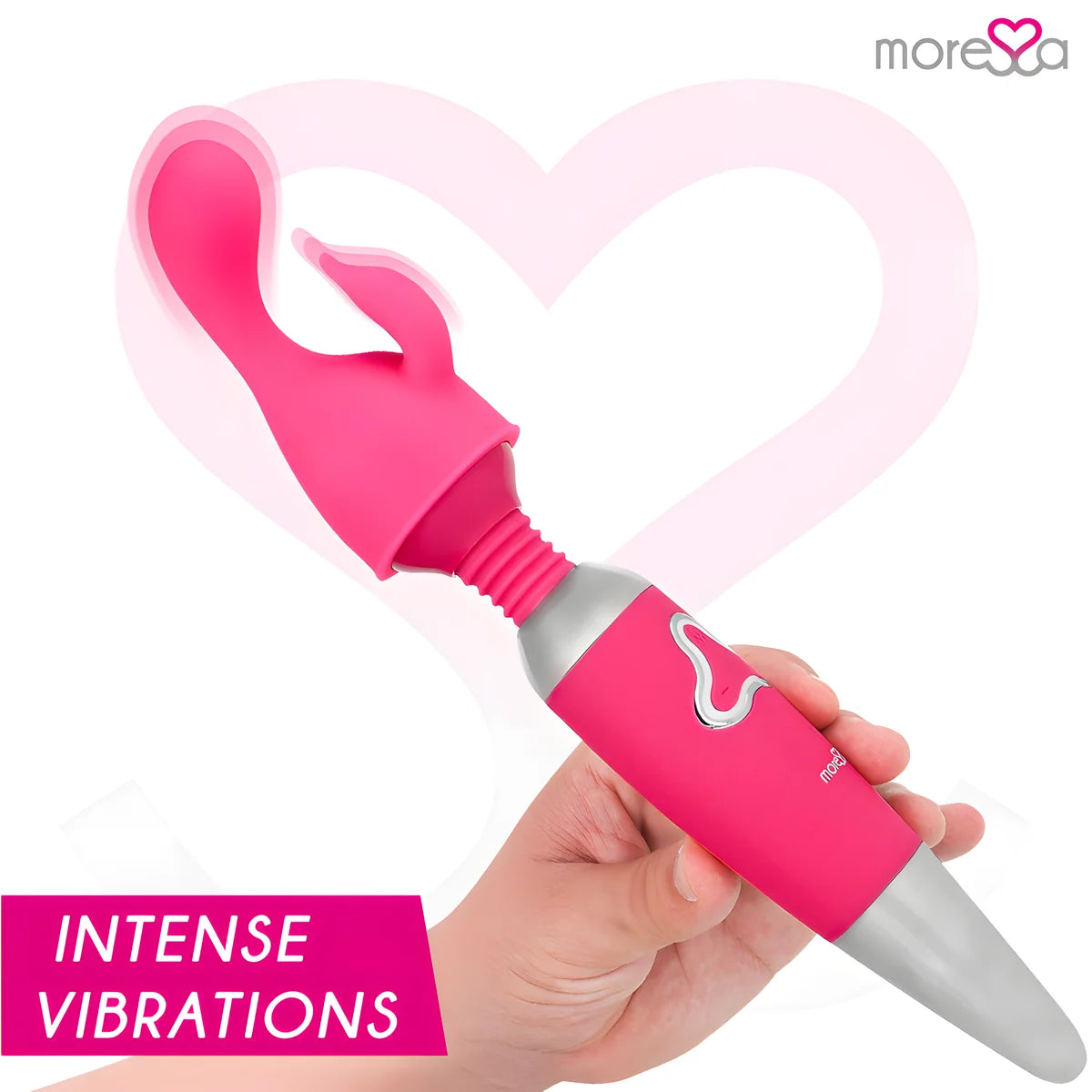 moressa odilon rechargeable en silicone premium