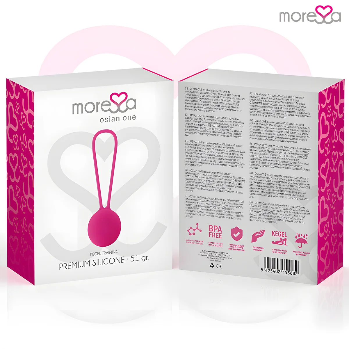 moressa osian one premium silicone rose