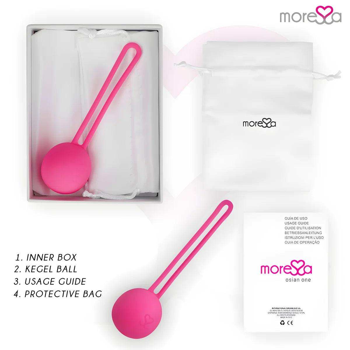 moressa osian one premium silicone rose