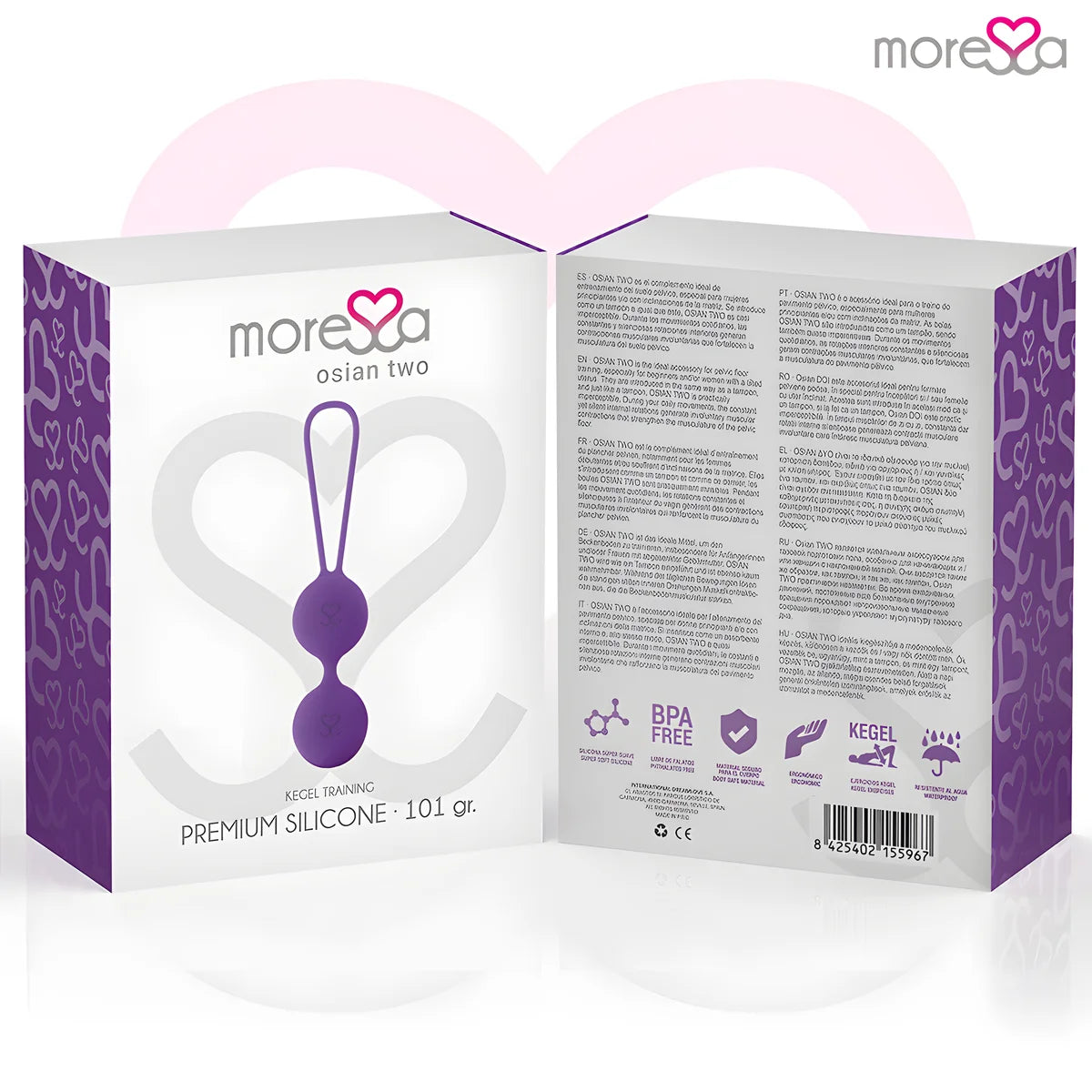 moressa osian deux silicone lilas premium