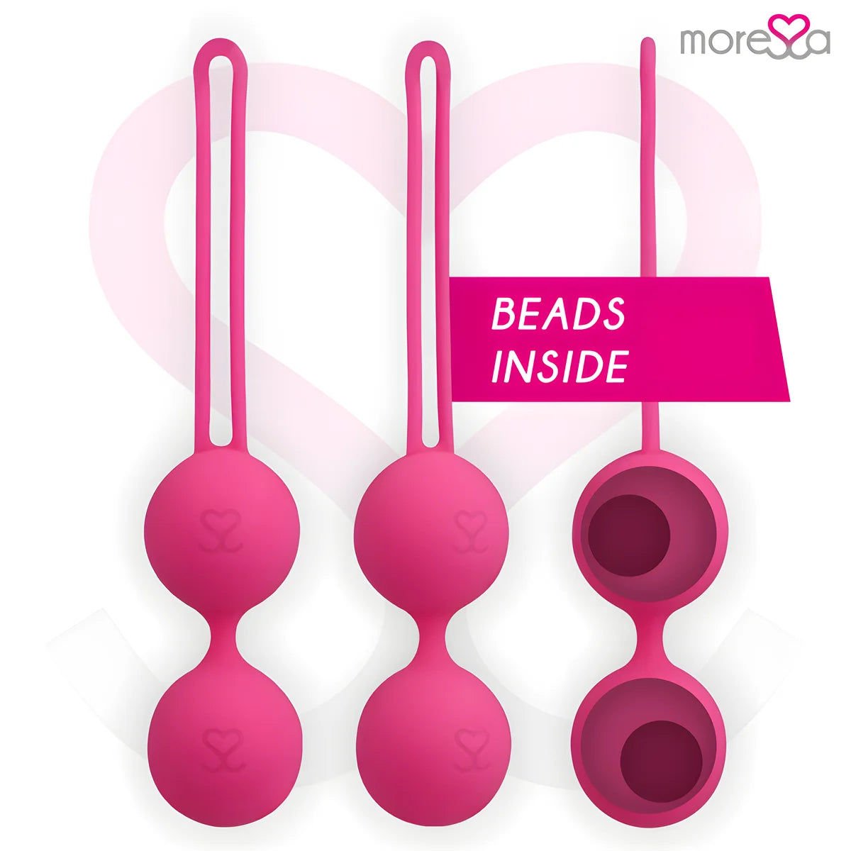 moressa osian trois silicone premium rose