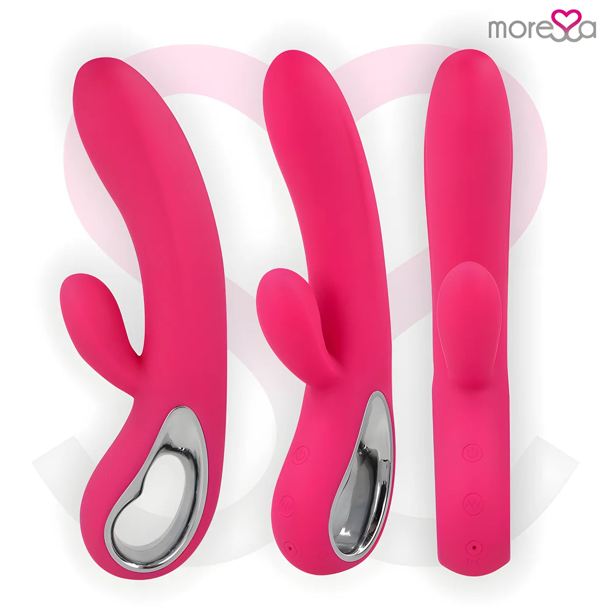 moressa troy rechargeable en silicone premium