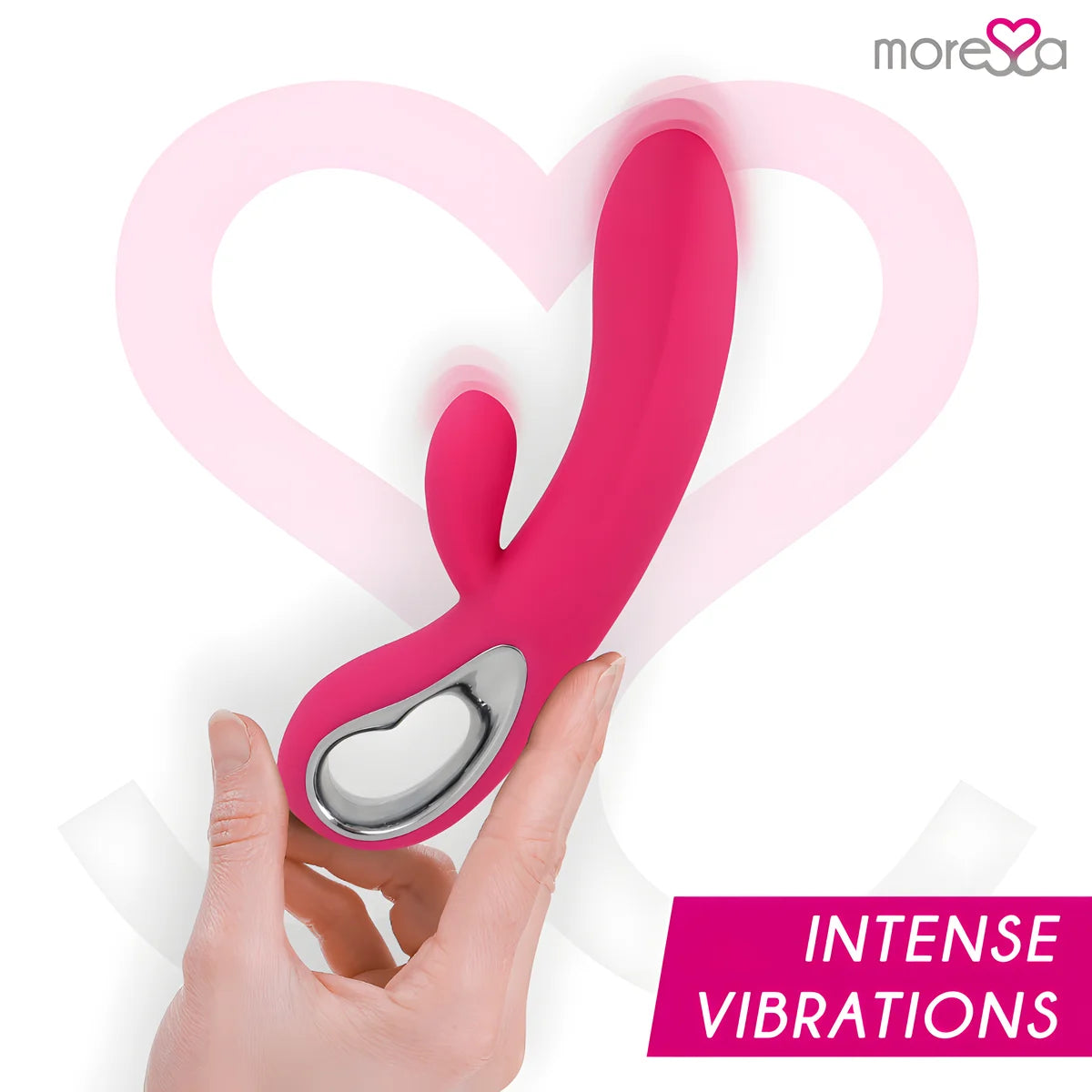moressa troy rechargeable en silicone premium