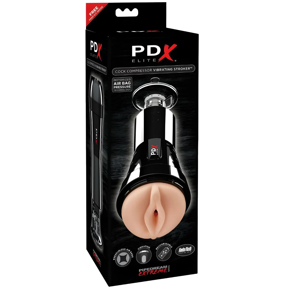 pdx elite stroker vibrant pour compresseur de bite